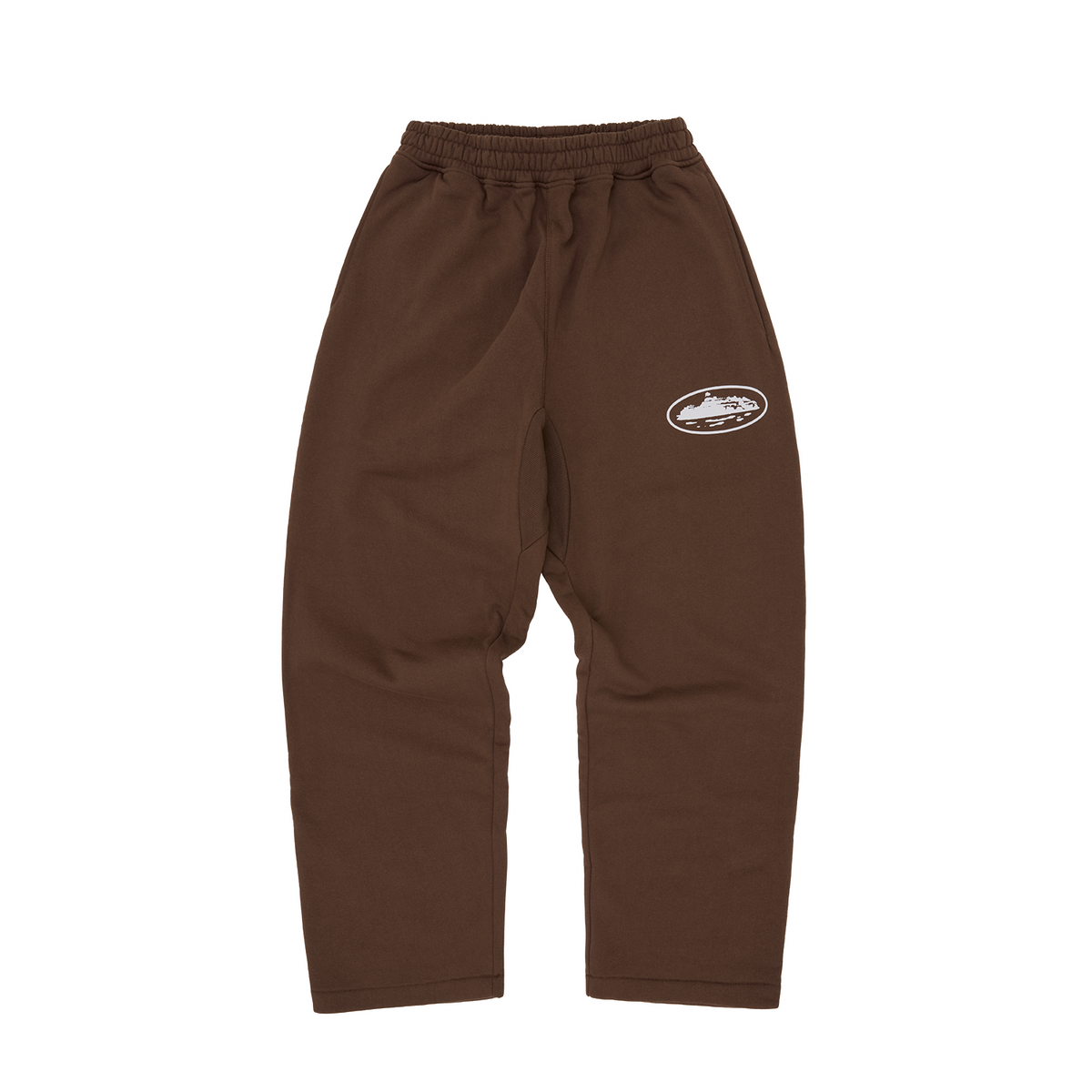 Corteiz ISLAND PUFF PRINT OPEN HEM SWEATPANT [BROWN] product image