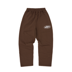 Corteiz ISLAND PUFF PRINT OPEN HEM SWEATPANT [BROWN] product image