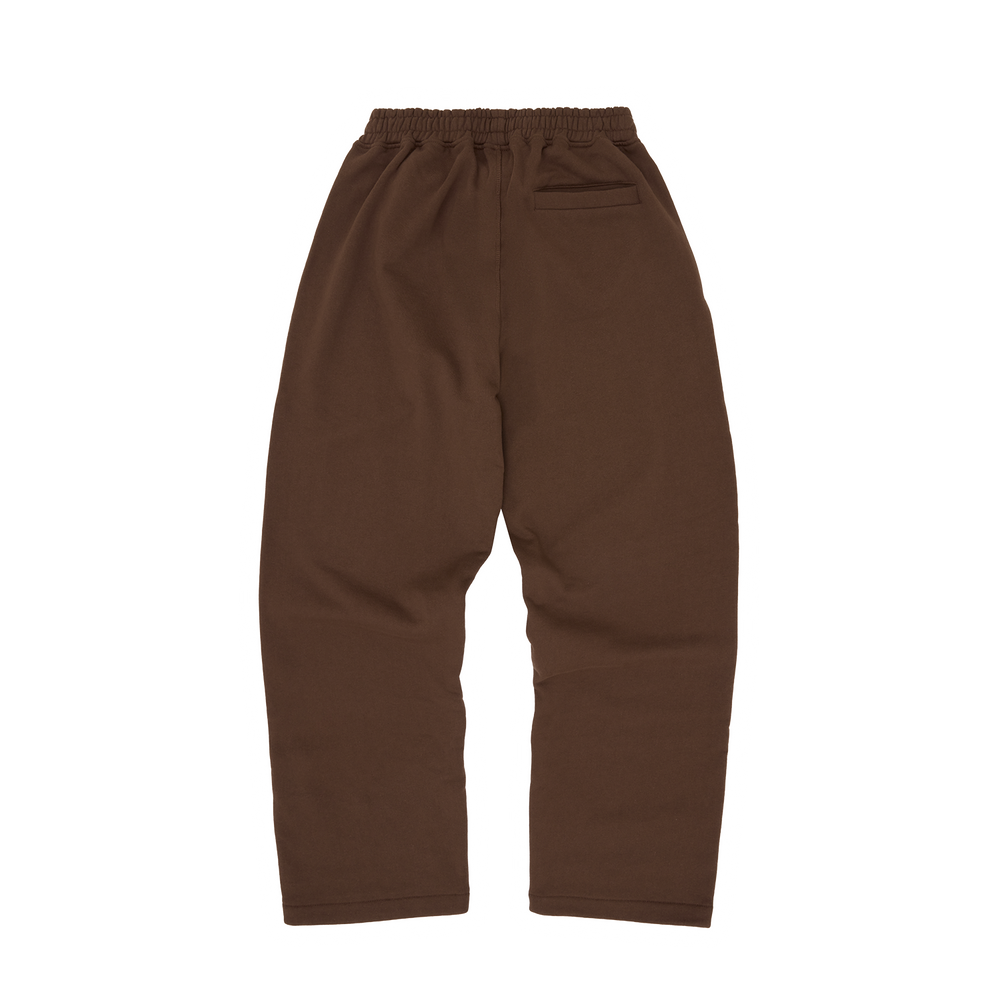 Corteiz ISLAND PUFF PRINT OPEN HEM SWEATPANT [BROWN] alternate view