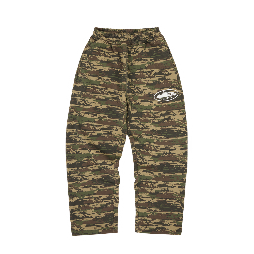Corteiz ISLAND PUFF PRINT OPEN HEM SWEATPANT [DIGI CAMO] product image