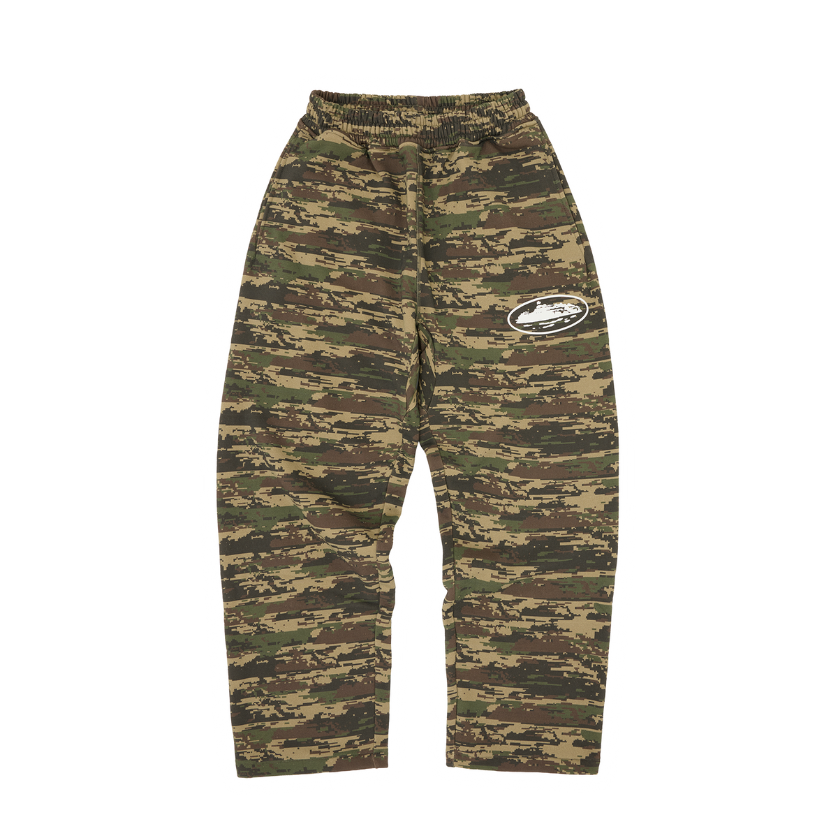 Corteiz ISLAND PUFF PRINT OPEN HEM SWEATPANT [DIGI CAMO] product image