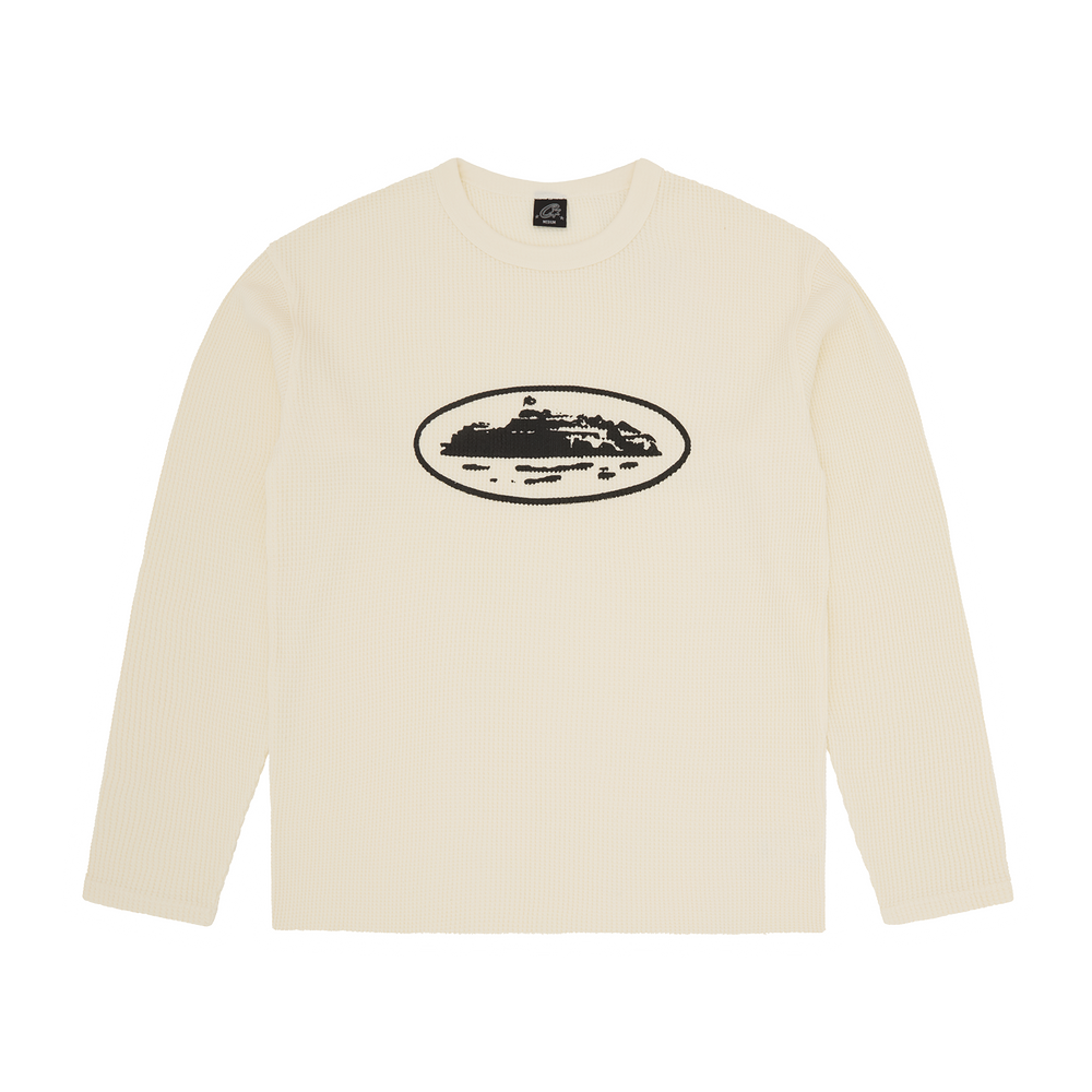 ISLAND WAFFLE THERMAL [CREAM] Hoodie product image