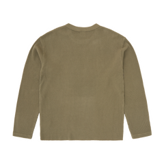 ISLAND WAFFLE THERMAL [OLIVE] Hoodie alternate view