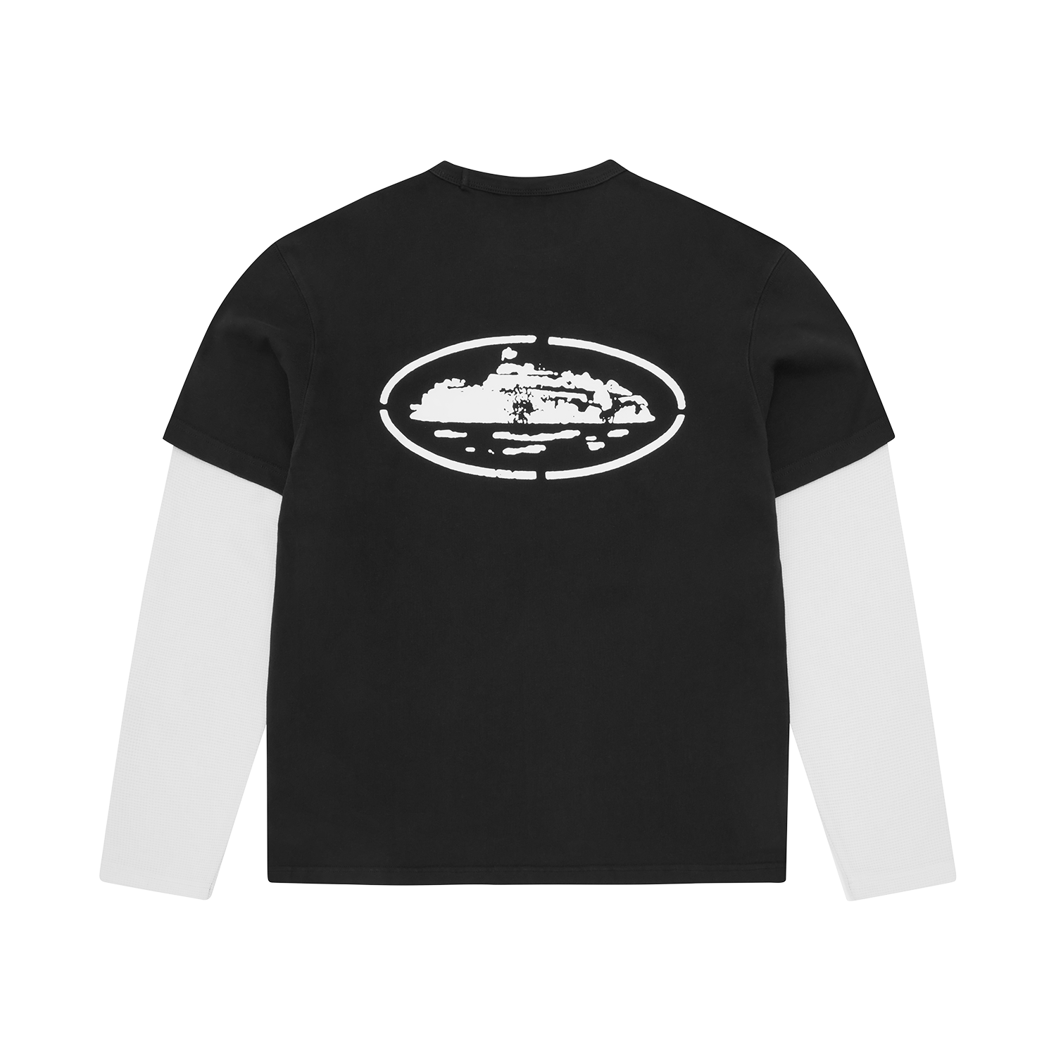 ISLAND HYBRID THERMAL LS [BLACK] Hoodie alternate view