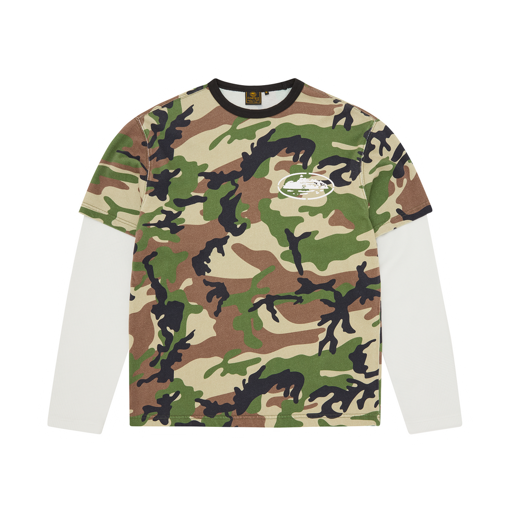 ISLAND HYBRID THERMAL LS [CAMO] Hoodie product image