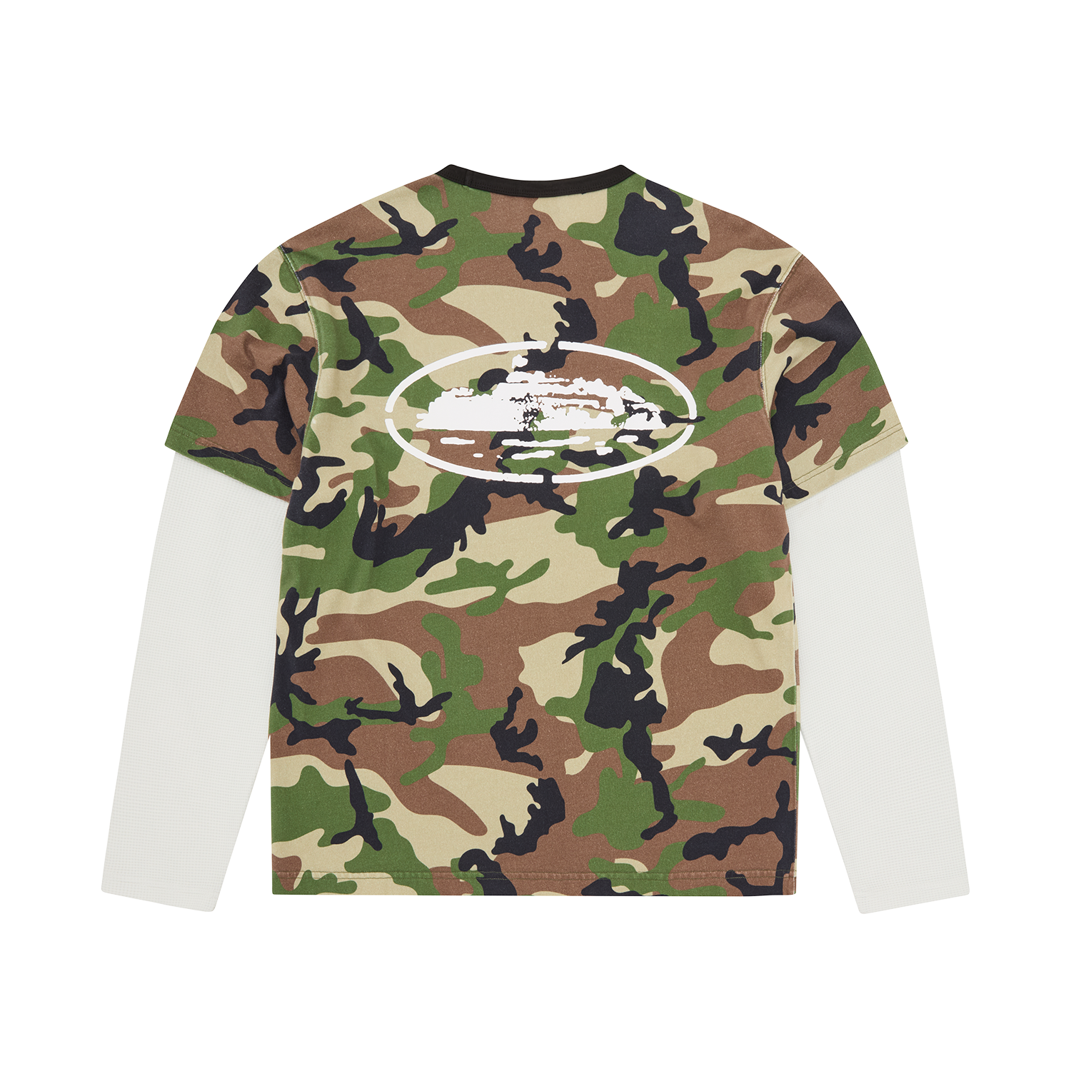 ISLAND HYBRID THERMAL LS [CAMO] Hoodie alternate view