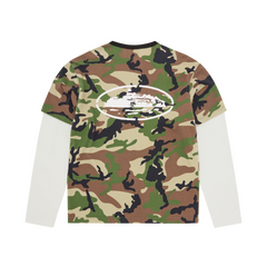 ISLAND HYBRID THERMAL LS [CAMO] Hoodie alternate view