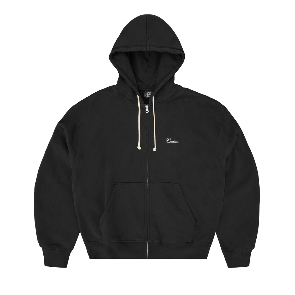 GABRIEL MOSES ZIP HOODIE [BLACK] alternate view