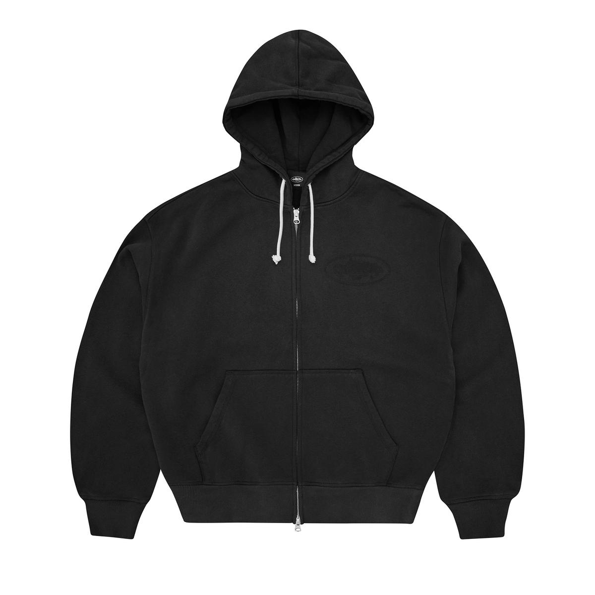 ISLAND KNOCKOUT ZIP HOODIE [BLACK] product image