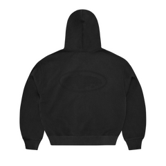 ISLAND KNOCKOUT ZIP HOODIE [BLACK] alternate view