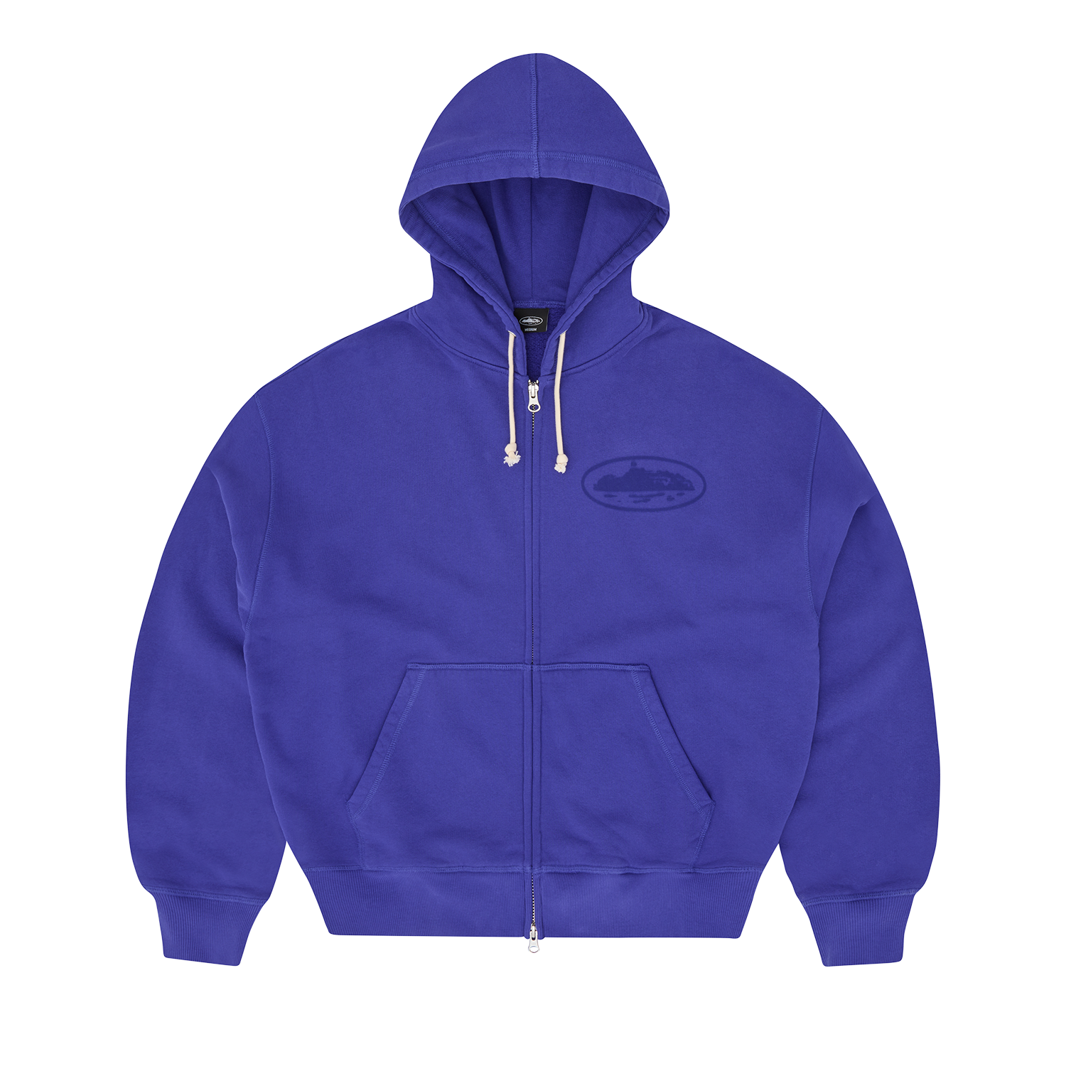 ISLAND KNOCKOUT ZIP HOODIE [INDIGO BLUE] product image