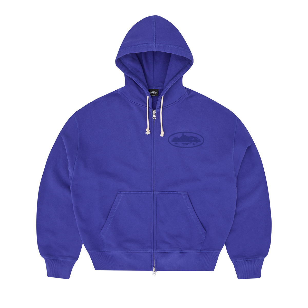 ISLAND KNOCKOUT ZIP HOODIE [INDIGO BLUE] product image