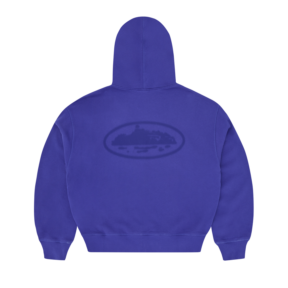 ISLAND KNOCKOUT ZIP HOODIE [INDIGO BLUE] alternate view