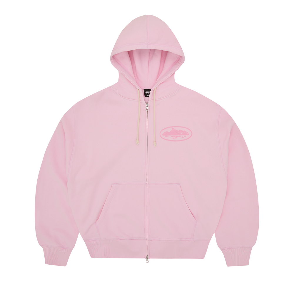 ISLAND KNOCKOUT ZIP HOODIE [PINK] product image