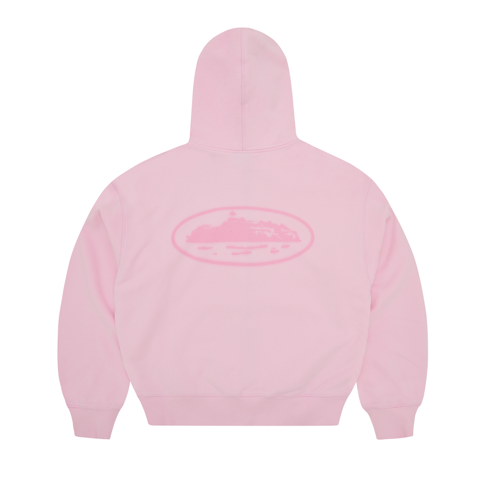 ISLAND KNOCKOUT ZIP HOODIE [PINK] alternate view