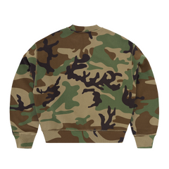 MINI ISLAND CREWNECK [WOODLAND CAMO] Hoodie alternate view