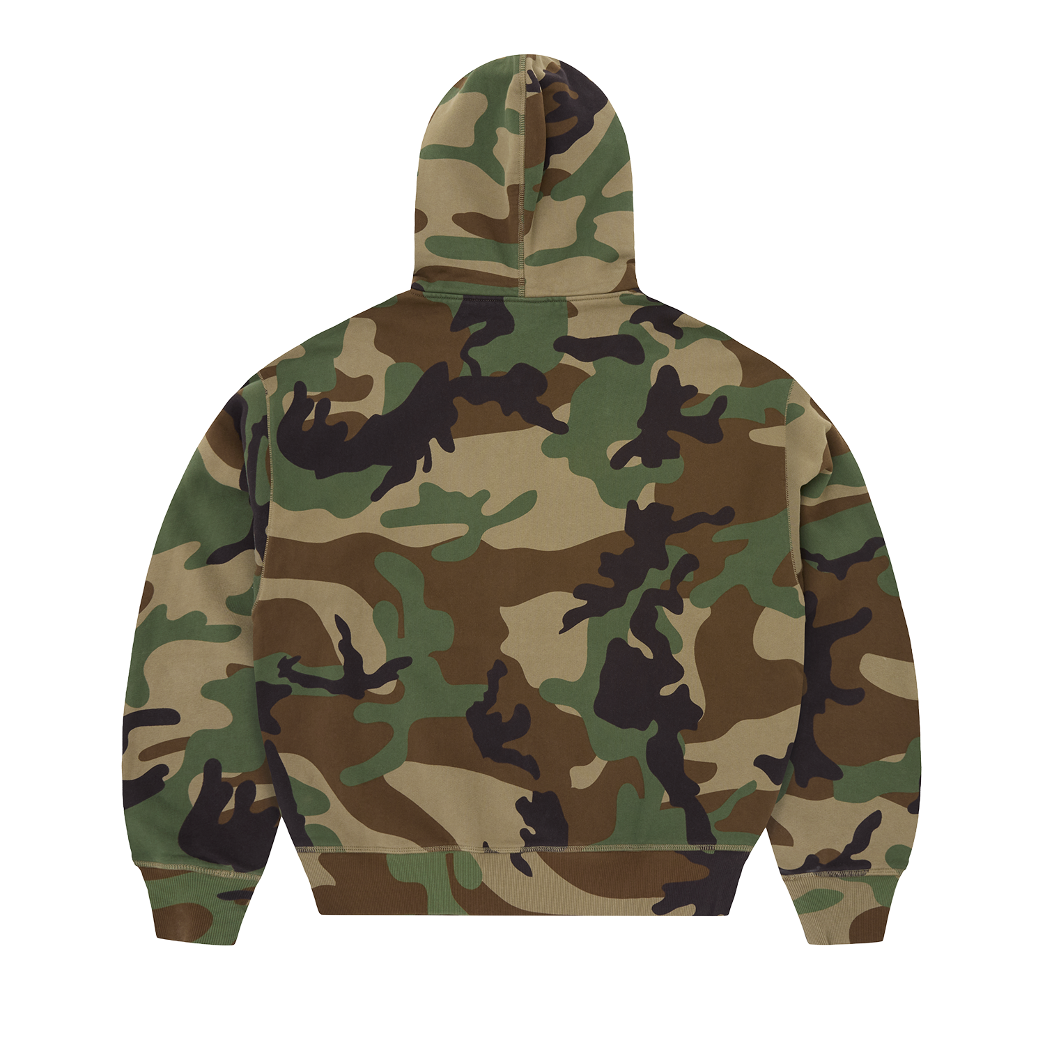 MINI ISLAND ZIP HOODIE [WOODLAND CAMO] alternate view