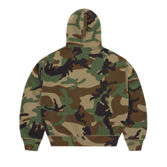 MINI ISLAND ZIP HOODIE [WOODLAND CAMO] alternate view