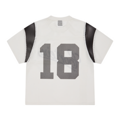OPEN MESH PANEL JERSEY [CREAM] Hoodie alternate view