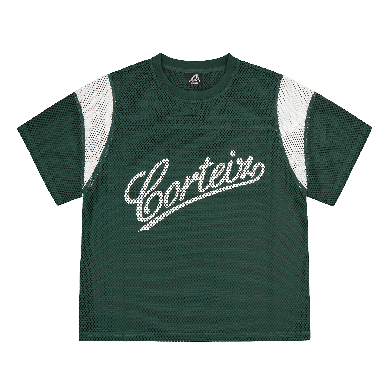 OPEN MESH PANEL JERSEY [FOREST GREEN] Hoodie product image