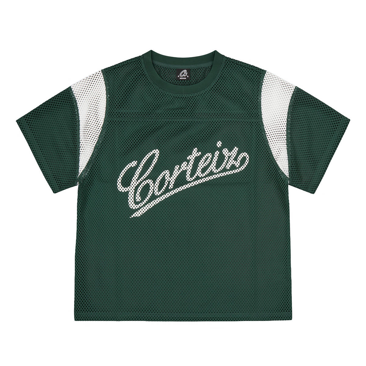 OPEN MESH PANEL JERSEY [FOREST GREEN] Hoodie product image