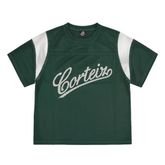 OPEN MESH PANEL JERSEY [FOREST GREEN] Hoodie product image