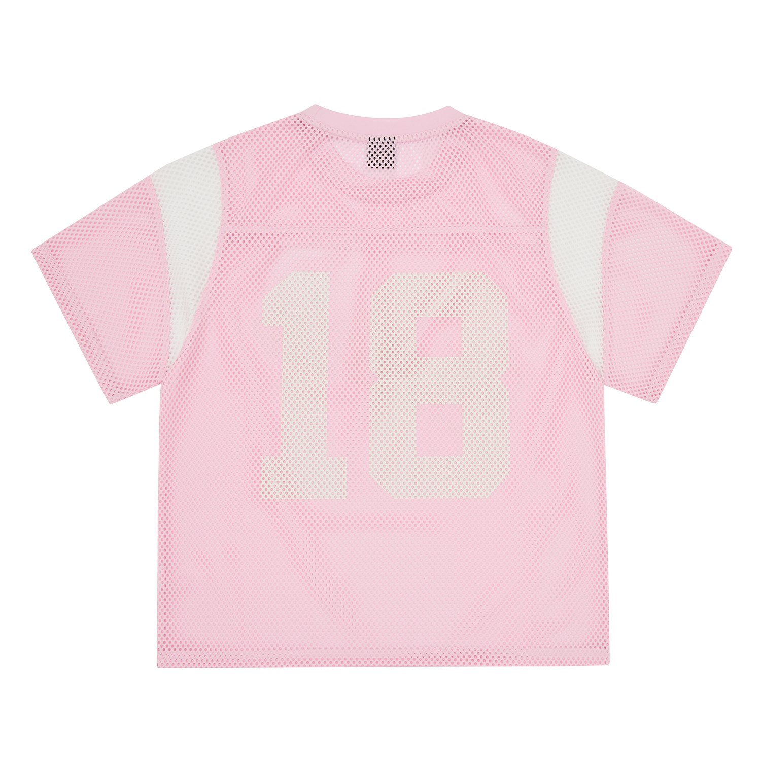 OPEN MESH PANEL JERSEY [PINK] Hoodie alternate view