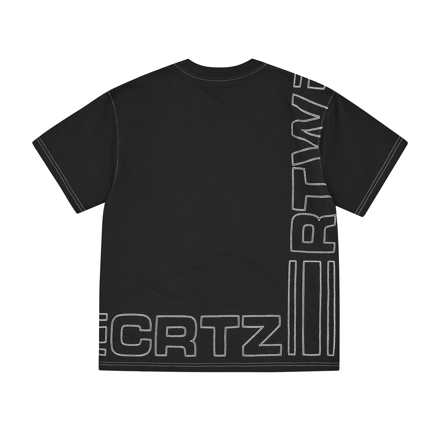 OUTLINE HEAVYWEIGHT TEE [BLACK] Hoodie alternate view
