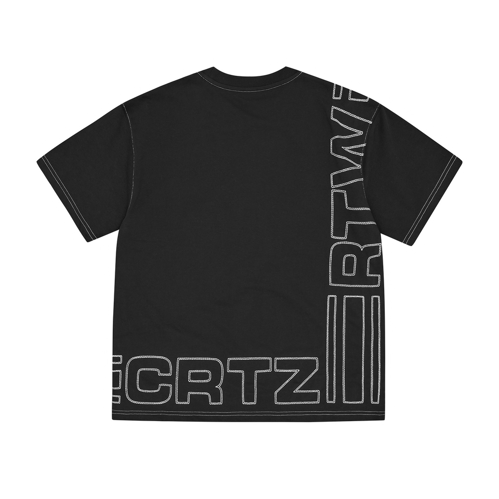OUTLINE HEAVYWEIGHT TEE [BLACK] Hoodie alternate view