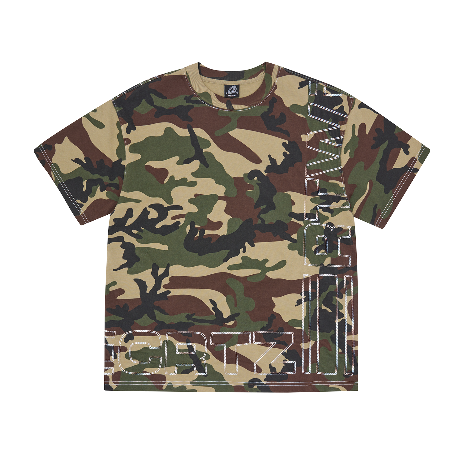 OUTLINE HEAVYWEIGHT TEE [WOODLAND CAMO] Hoodie product image