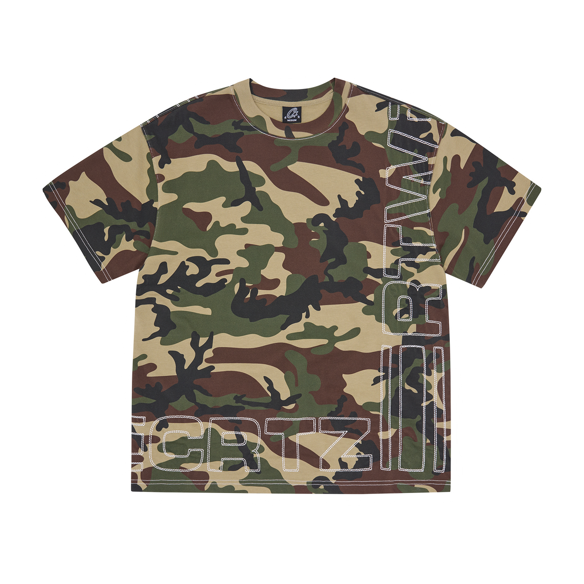 OUTLINE HEAVYWEIGHT TEE [WOODLAND CAMO] Hoodie product image