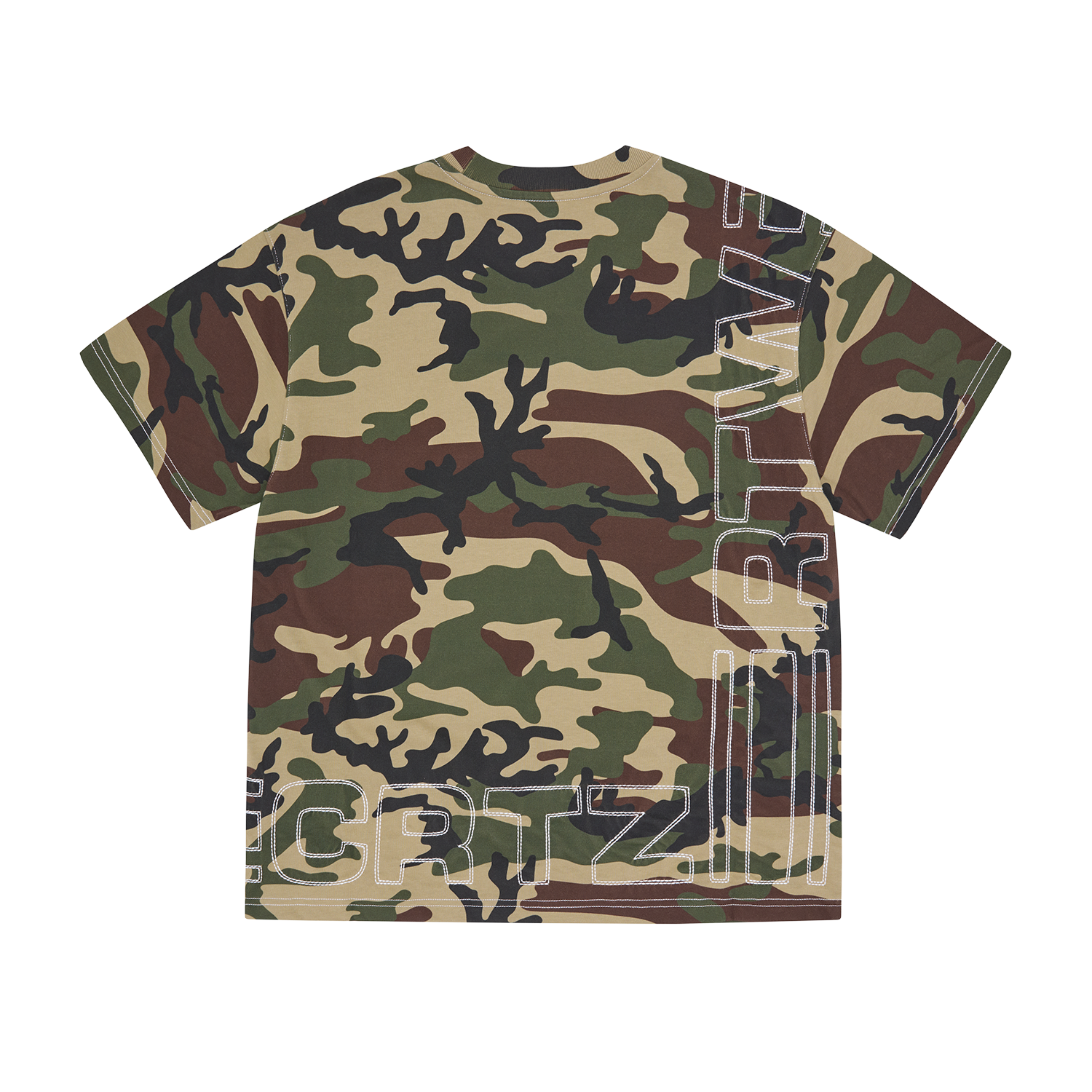 OUTLINE HEAVYWEIGHT TEE [WOODLAND CAMO] Hoodie alternate view