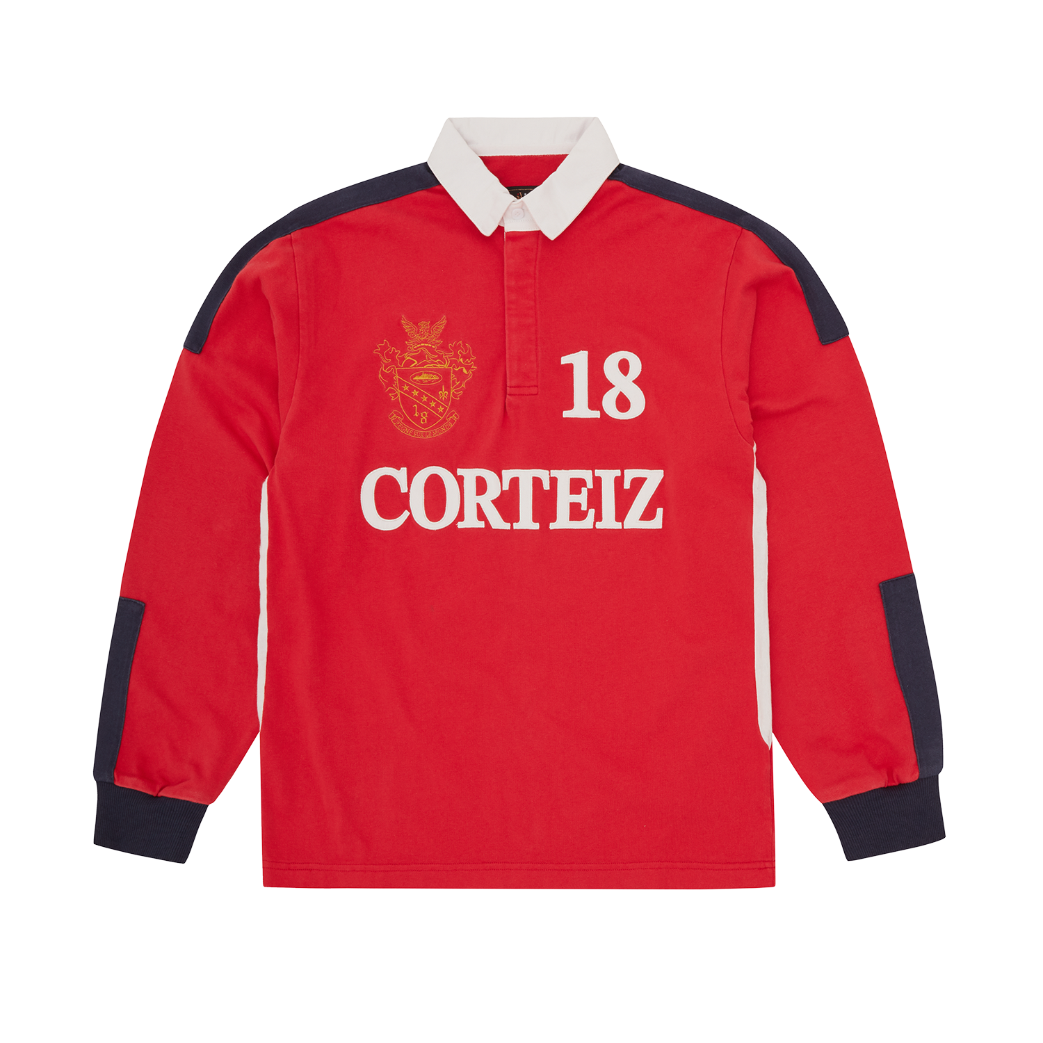 PANELLED RUGBY [RED] Hoodie product image