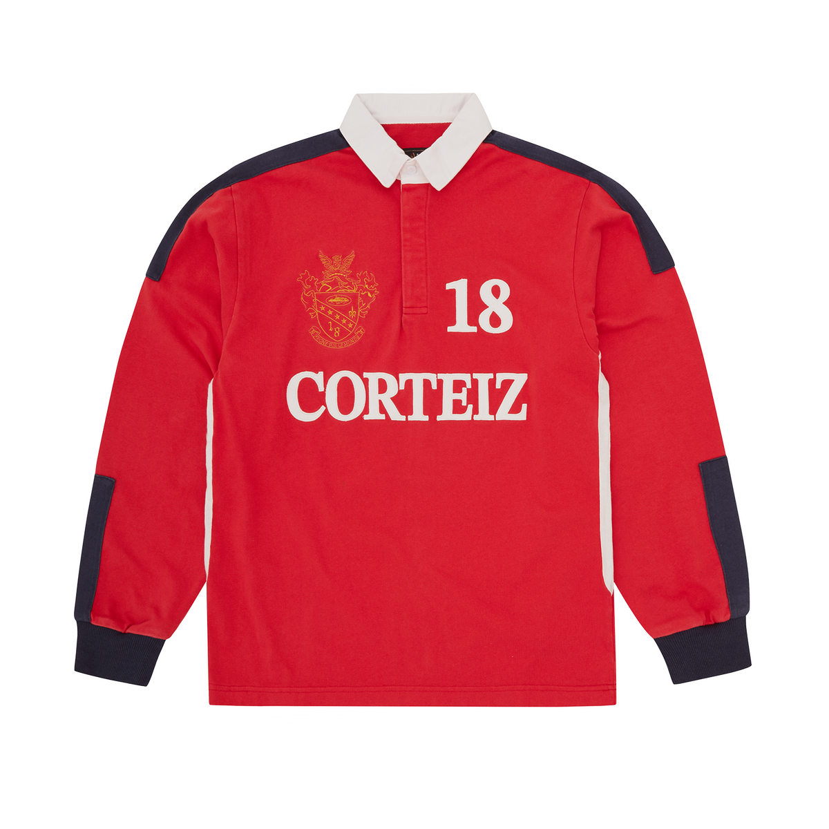 PANELLED RUGBY [RED] Hoodie product image