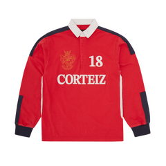 PANELLED RUGBY [RED] Hoodie product image