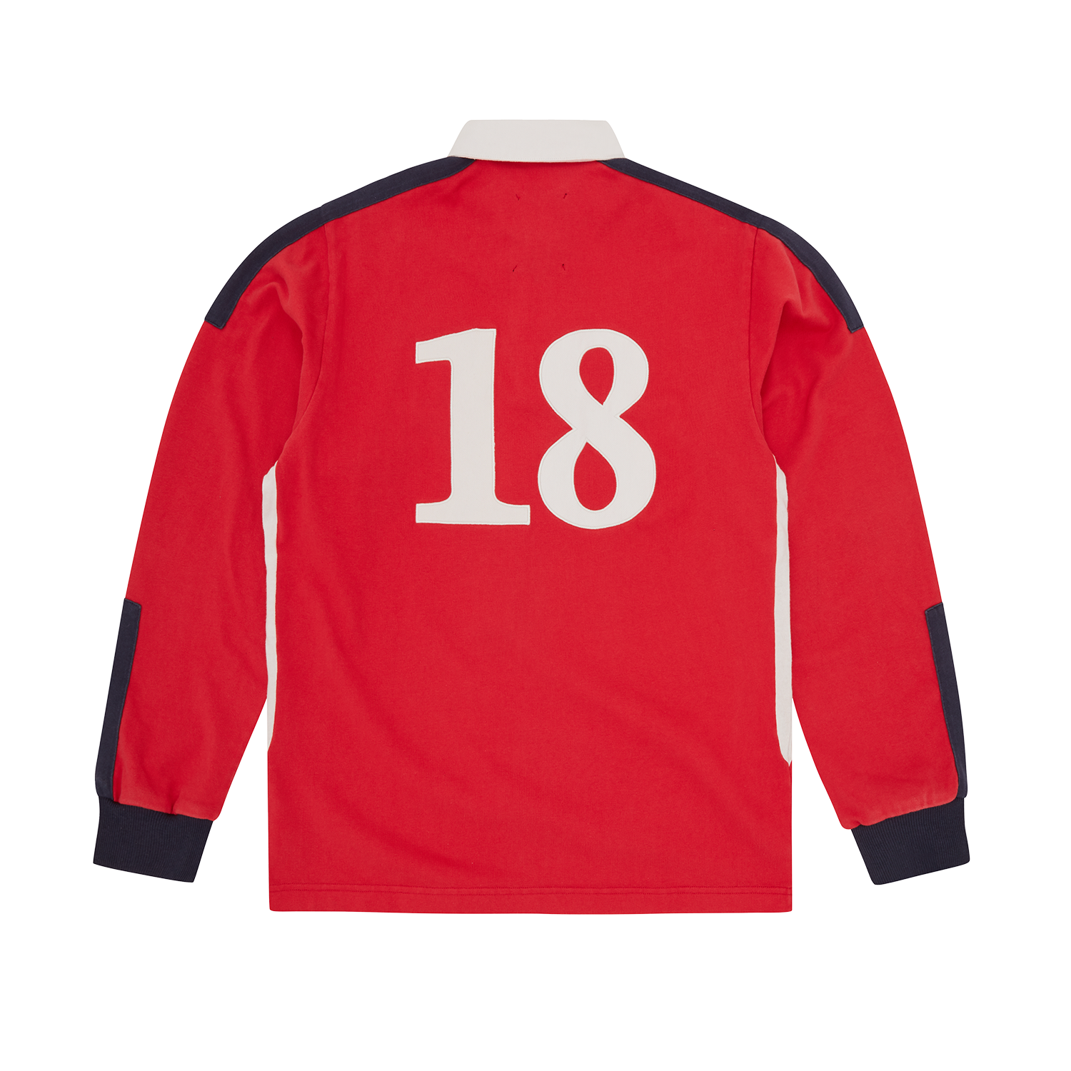 PANELLED RUGBY [RED] Hoodie alternate view