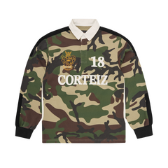 PANELLED RUGBY [WOODLAND CAMO] Hoodie product image