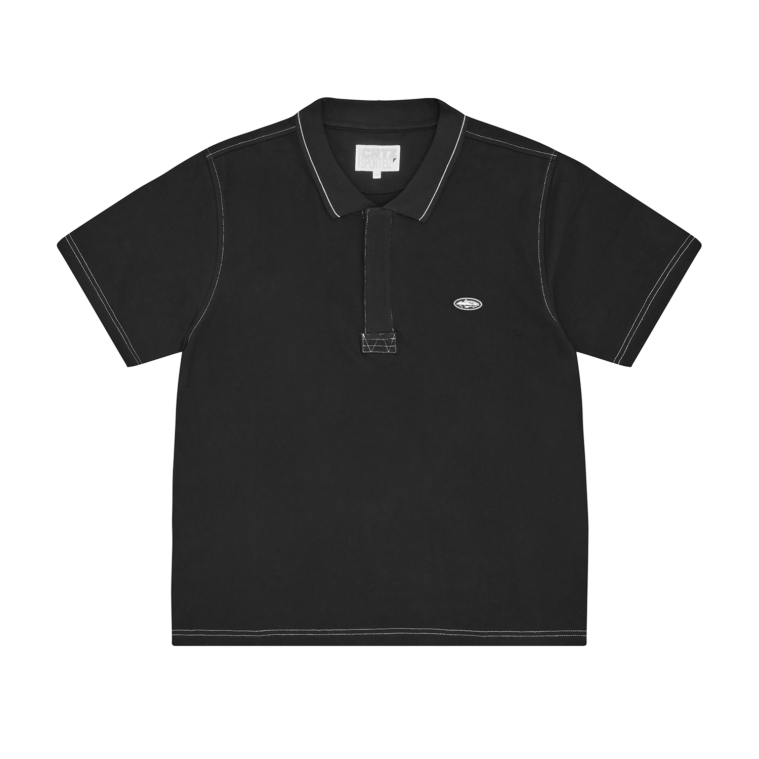 ISLAND POLO SHIRT [BLACK] Hoodie product image