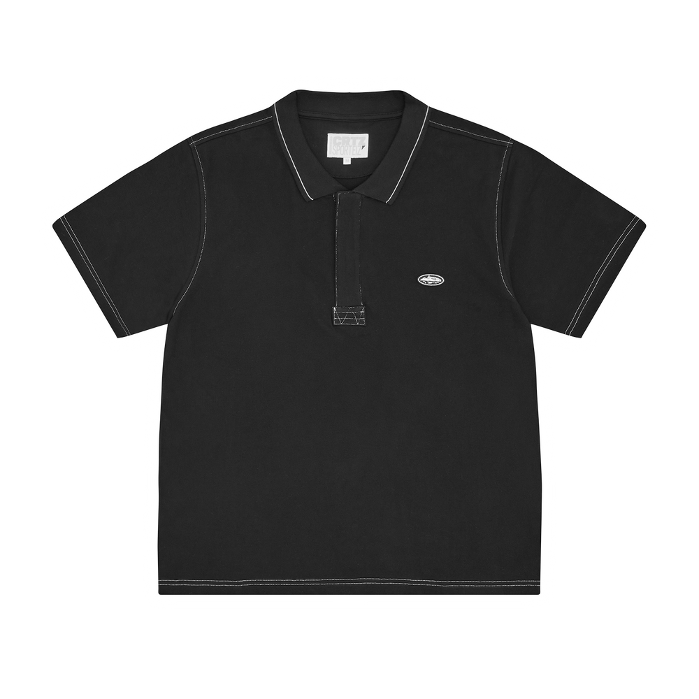 ISLAND POLO SHIRT [BLACK] Hoodie product image