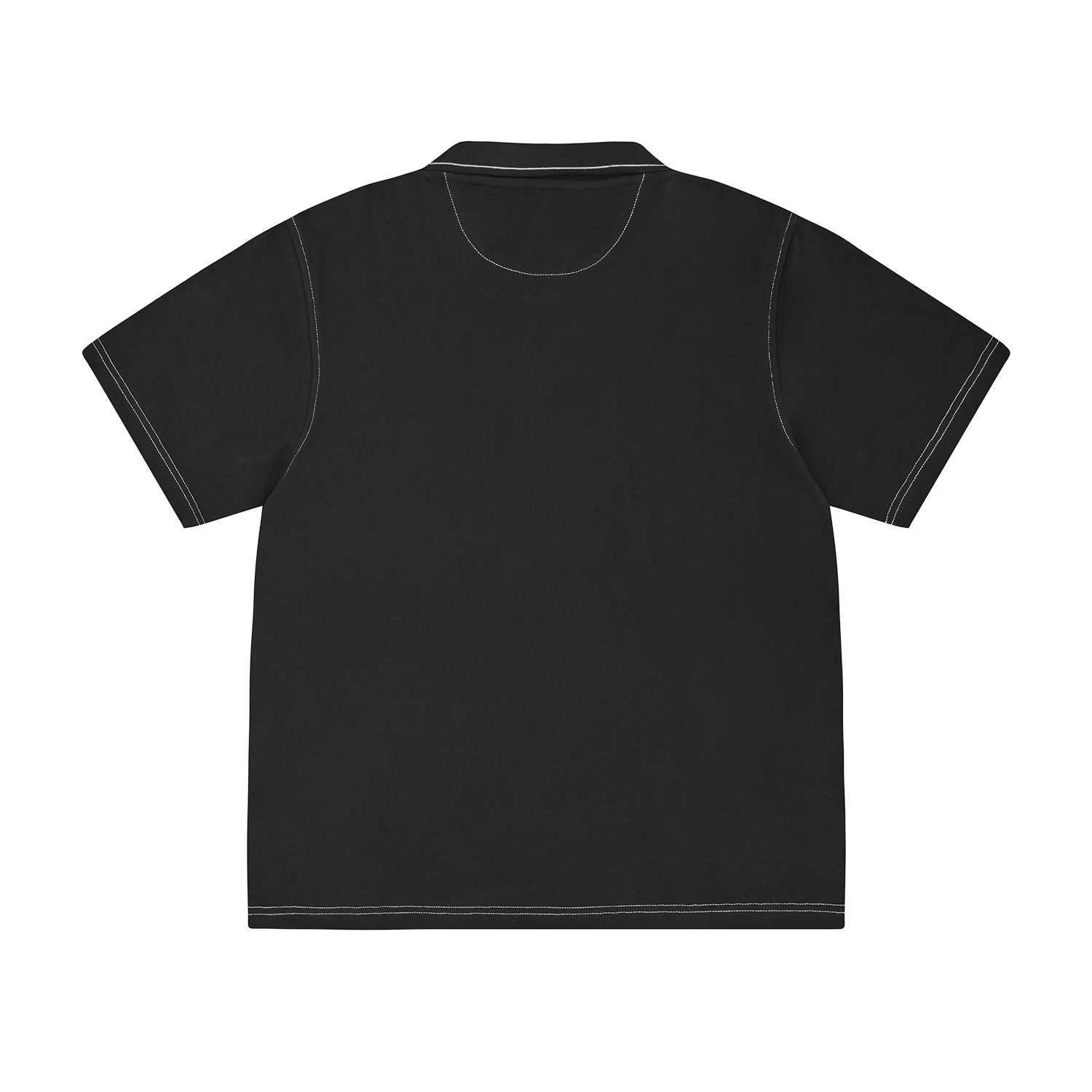 ISLAND POLO SHIRT [BLACK] Hoodie alternate view