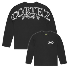 ROYALE HEAVYWEIGHT TEE LS [BLACK] Hoodie alternate view