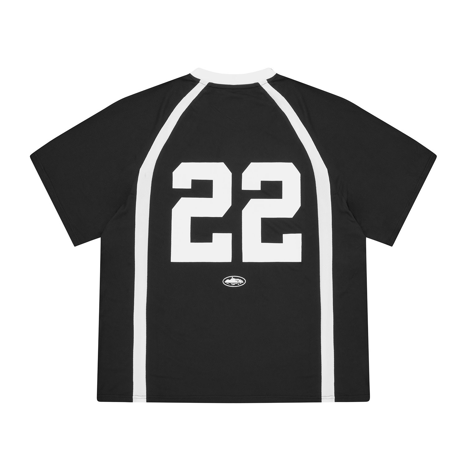 RUGBY LEAGUE JERSEY [BLACK] Hoodie alternate view