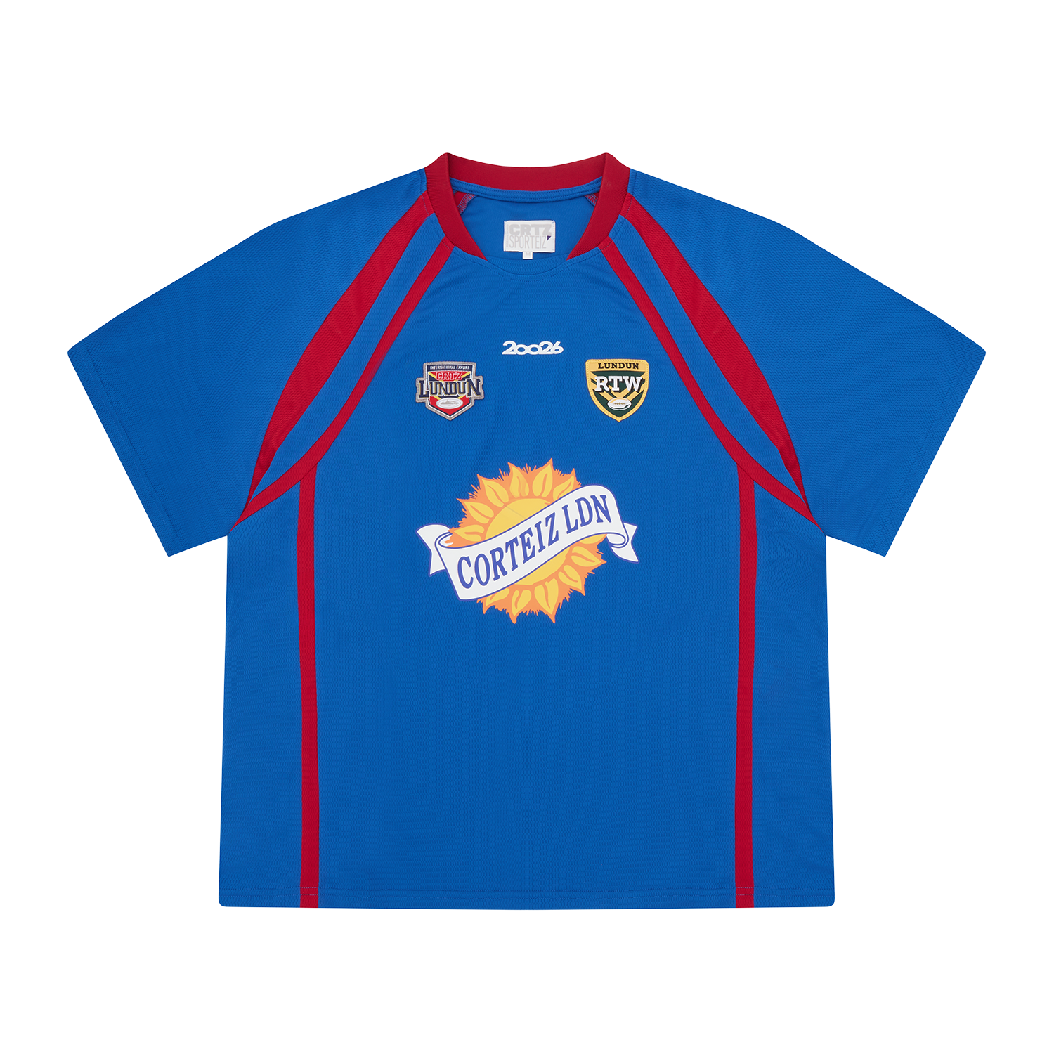 RUGBY LEAGUE JERSEY [ROYAL BLUE] Hoodie product image
