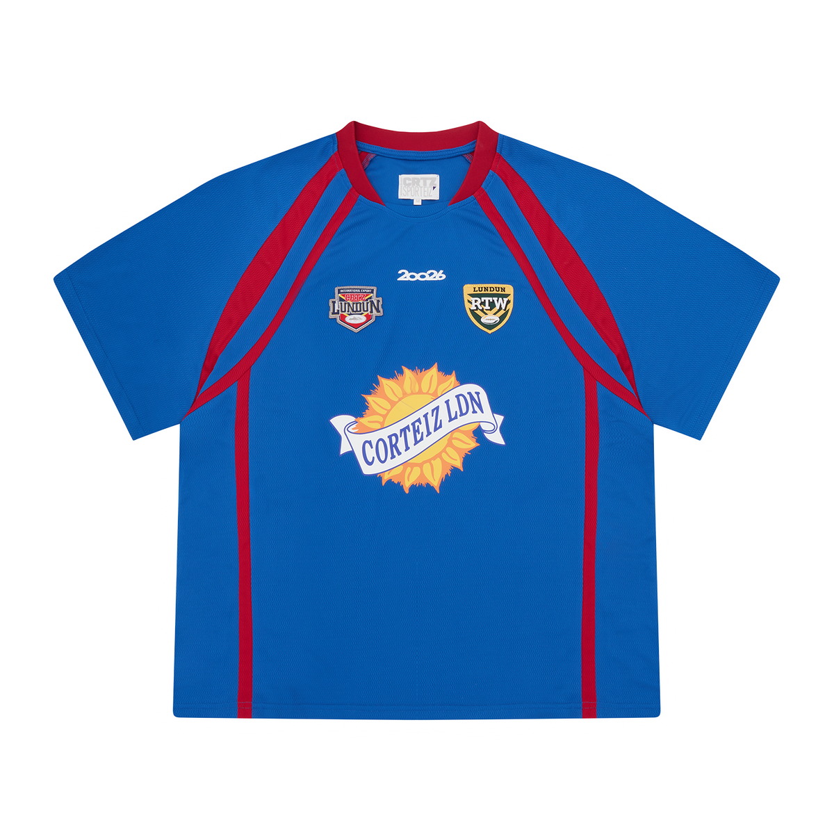 RUGBY LEAGUE JERSEY [ROYAL BLUE] Hoodie product image