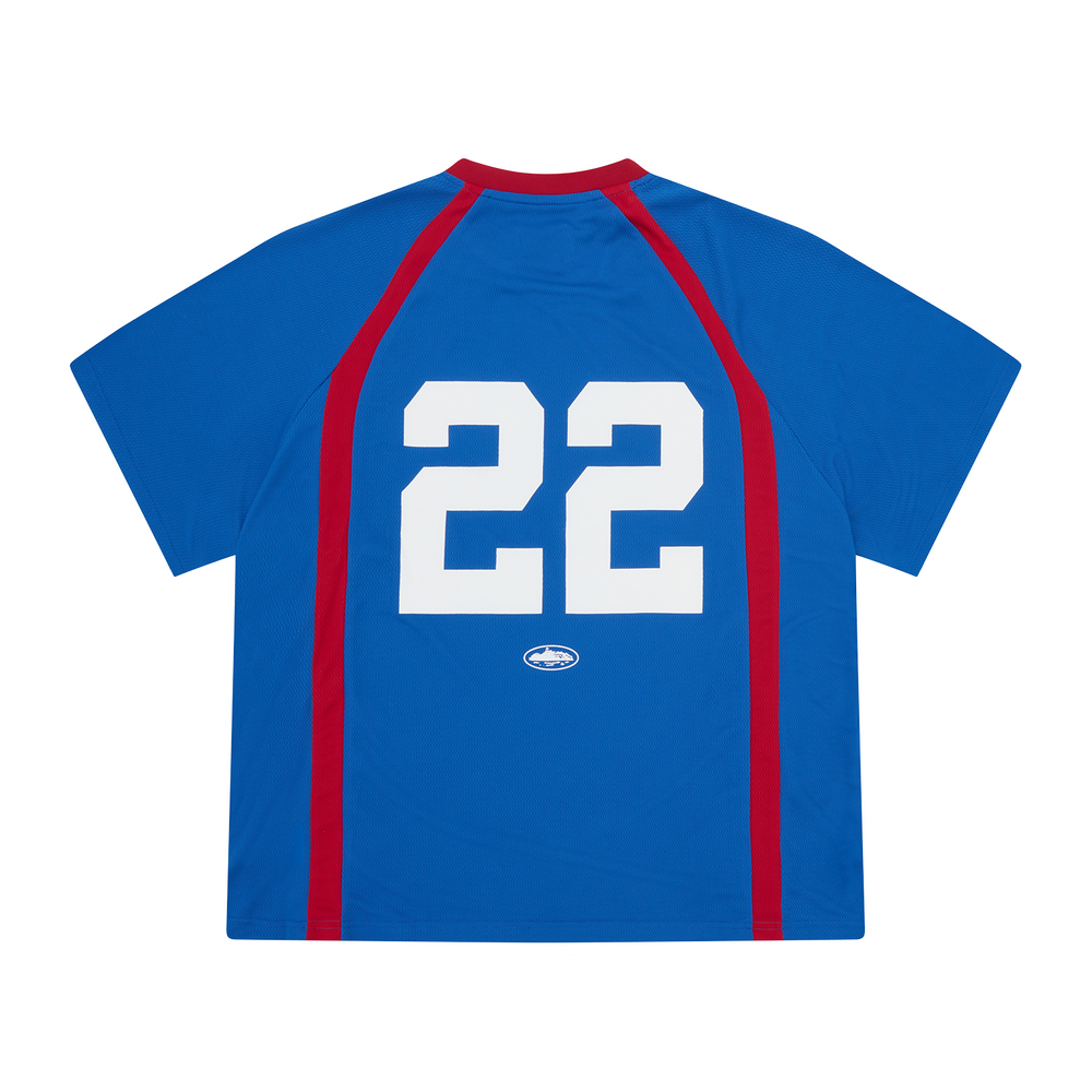 RUGBY LEAGUE JERSEY [ROYAL BLUE] Hoodie alternate view