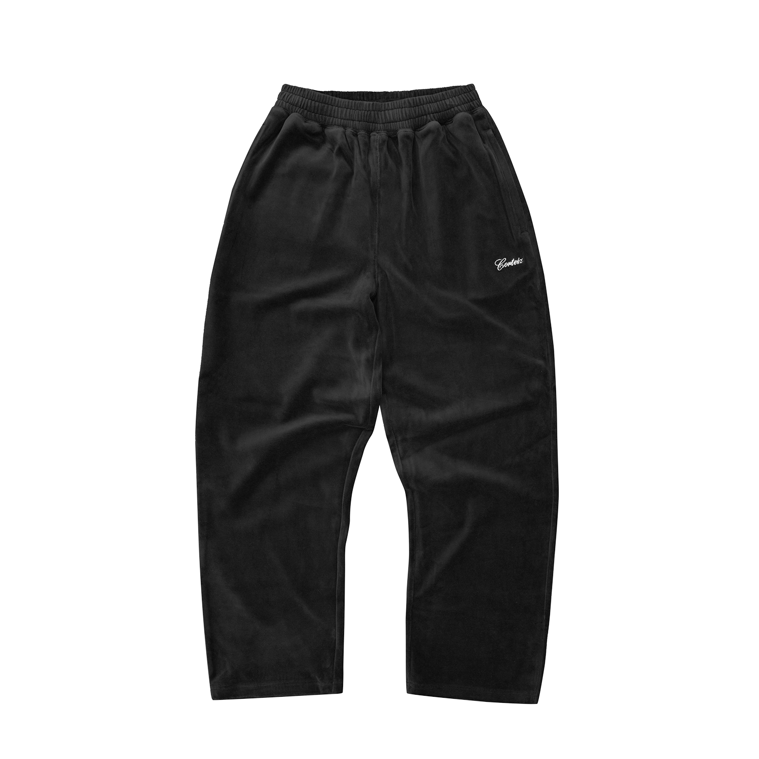 Corteiz PISTA VELOUR TRACK PANT [BLACK] product image