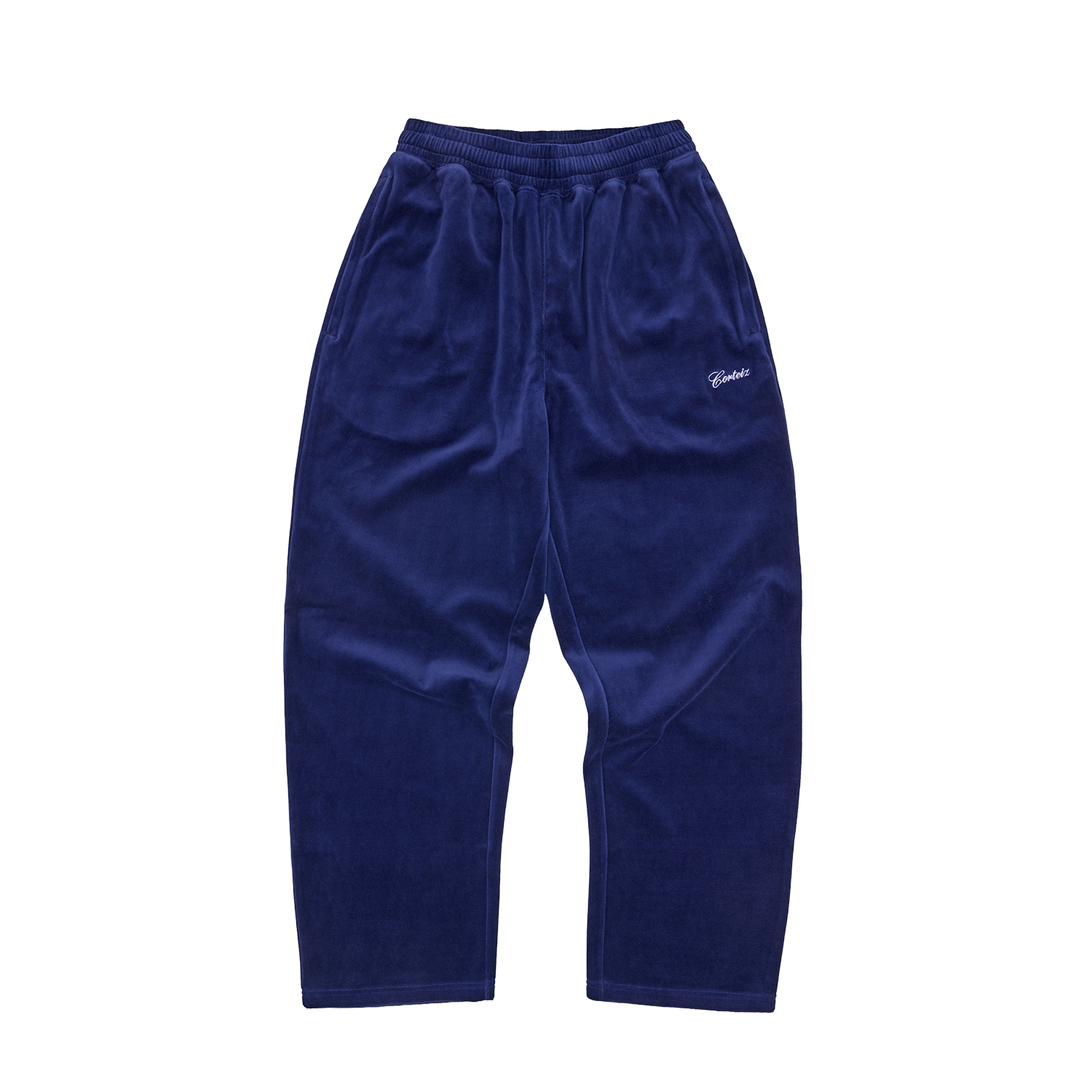 Corteiz PISTA VELOUR TRACK PANT [NAVY] product image