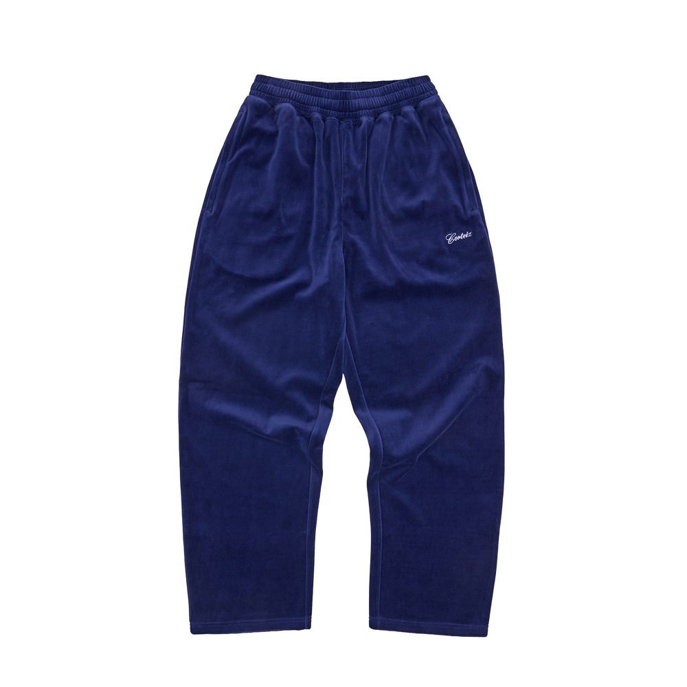 Corteiz PISTA VELOUR TRACK PANT [NAVY] product image