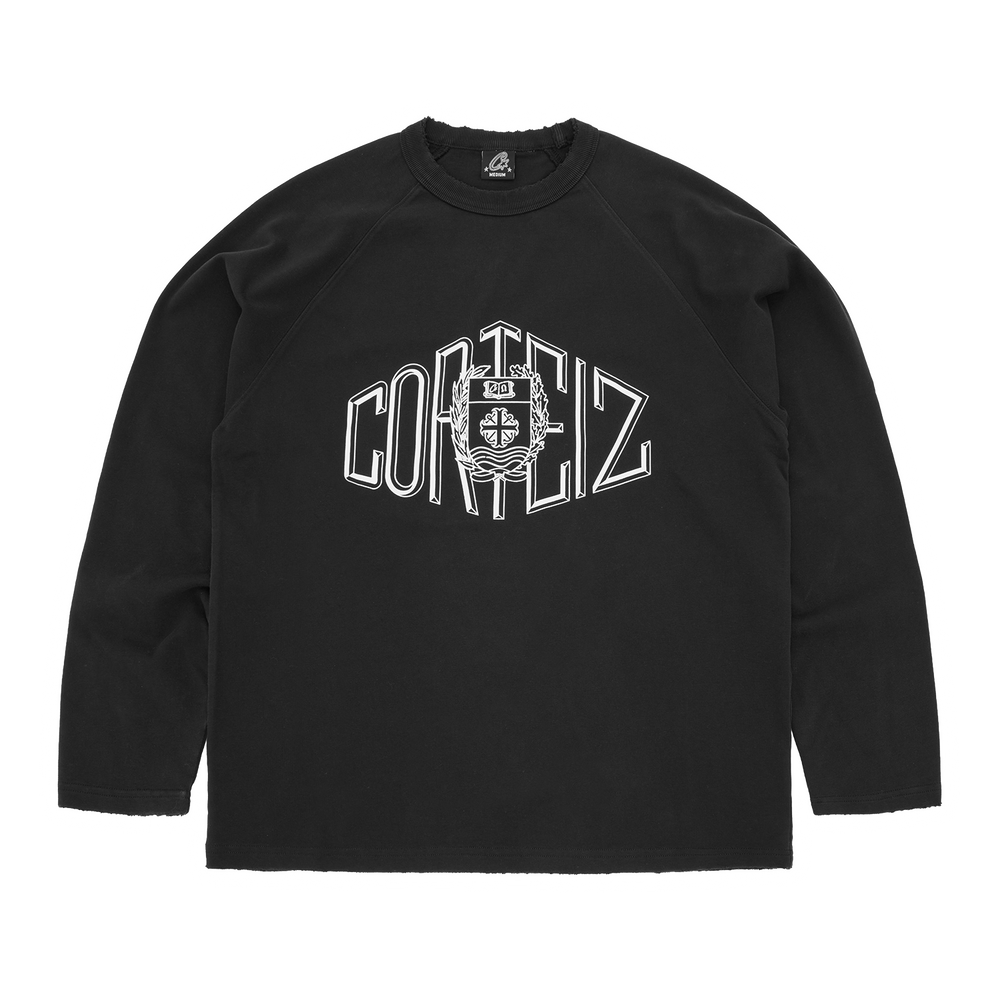 SOPHOMORE RAGLAN LS [BLACK] Hoodie product image