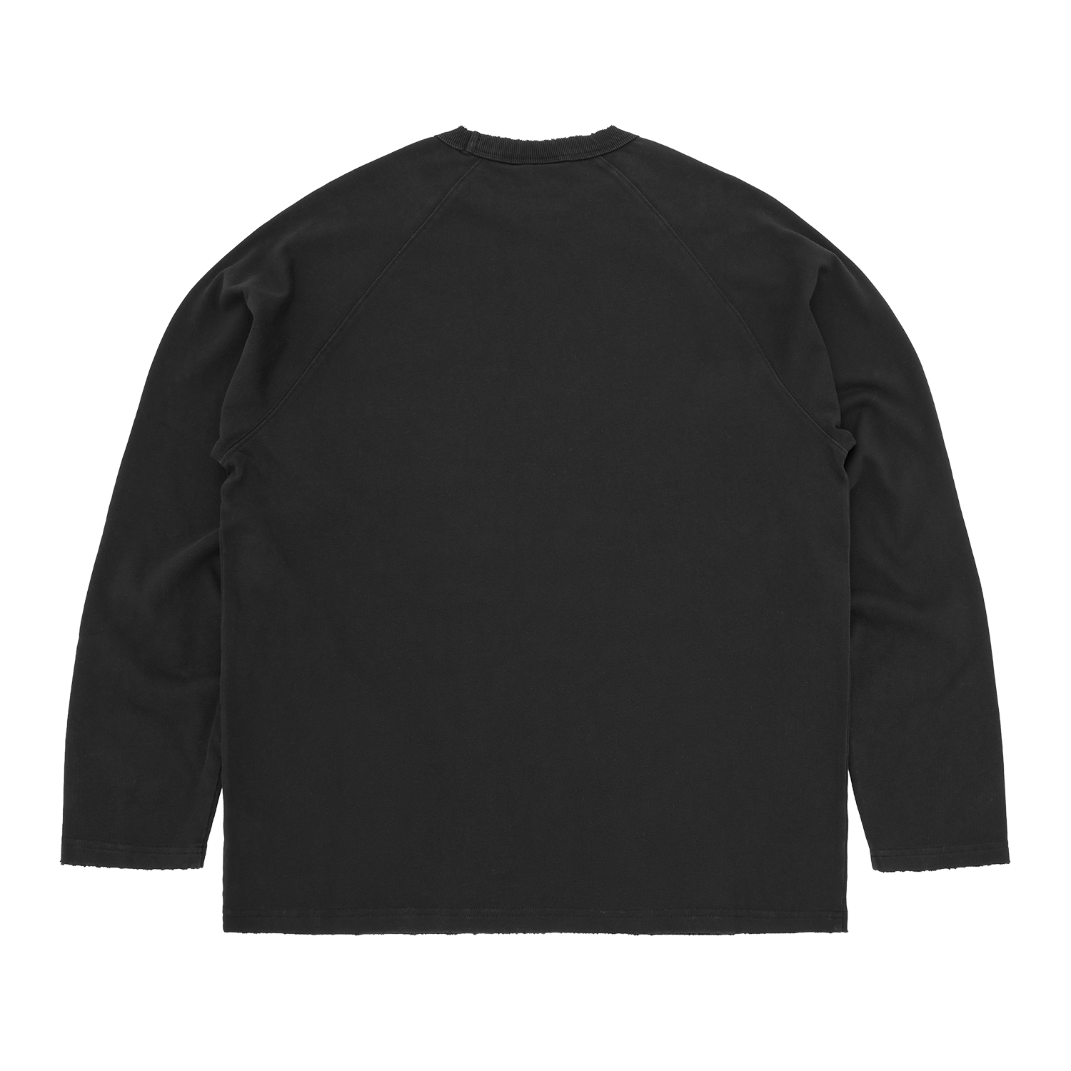 SOPHOMORE RAGLAN LS [BLACK] Hoodie alternate view